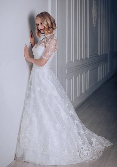 Свадебное платье Балансе-М65515 - Свадебный салон МОЯ СВАДЬБА