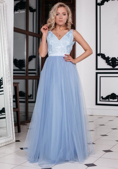 Свадебное платье Голубая мечта-C65536 - Свадебный салон Celebrity