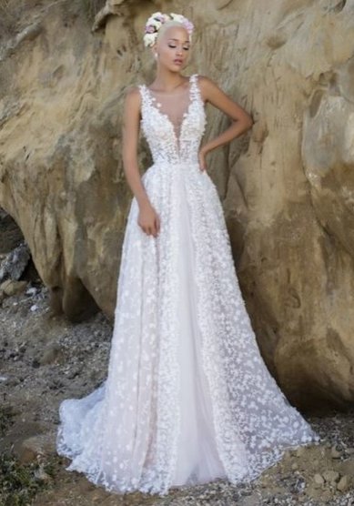 Свадебное платье MODEST DAISY 08071-В65547 - Свадебный салон ВЕГА