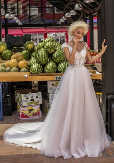 Свадебное платье 08081-M65601 - свадебный салон MOON