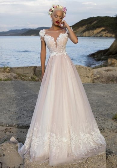 Свадебное платье 08073-M65602 - свадебный салон MOON