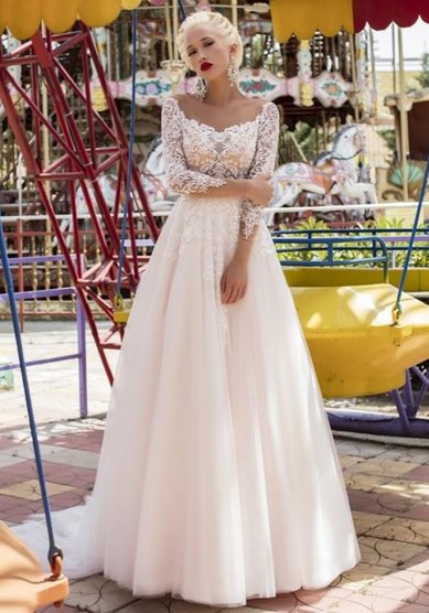 Свадебное платье 08080-M65604 - свадебный салон MOON