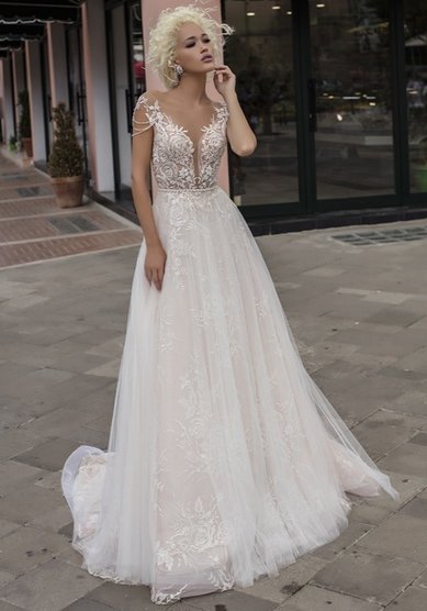 Свадебное платье 08060-M65606 - свадебный салон MOON