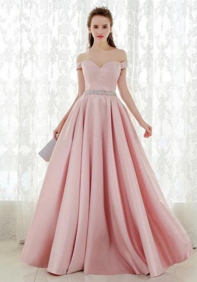 Вечернее платье Розовое затмение-C65685 - Свадебный салон Celebrity