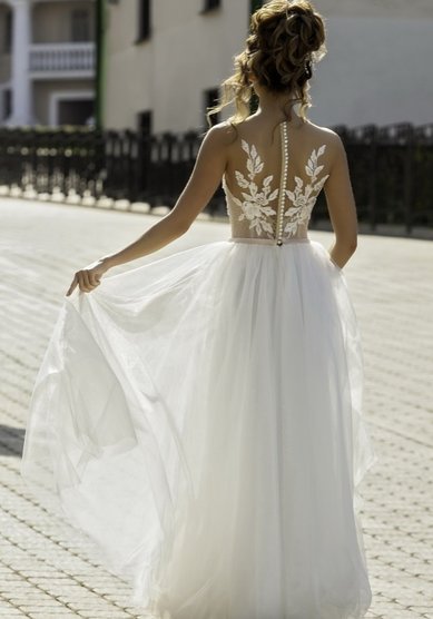 Свадебное платье Иванка-М65695 - Свадебный салон МИЛЕНА