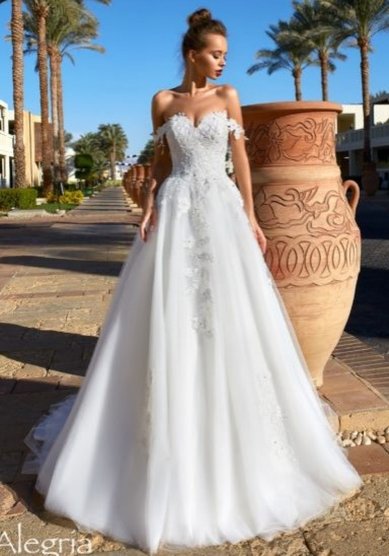 Свадебное платье ALGERIA-В65717 - Свадебный салон ВЕГА