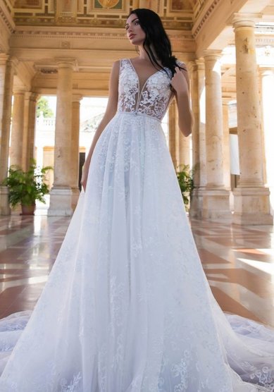 Свадебное платье Жанин-Л65733 - Свадебный салон Лария