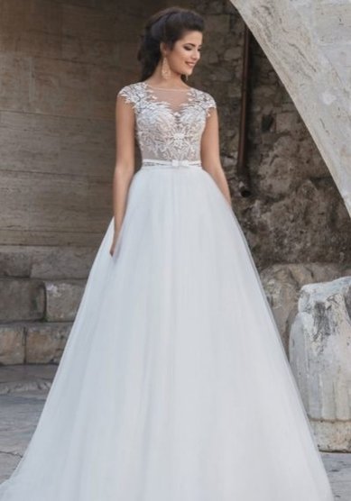 Свадебное платье AJLINA-В65752 - Свадебный салон ВЕГА