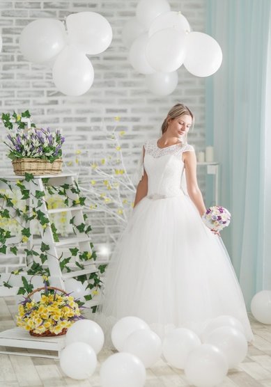 Свадебное платье Альбина2-М65756 - Свадебный салон Мендельсон