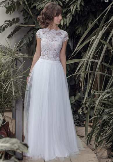 Свадебное платье Ева (кимано)-В66453 - Свадебный салон Венера