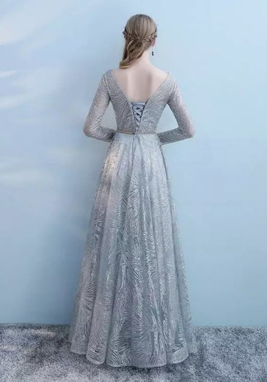 Вечернее платье Серебряный дождь-C66473 - Свадебный салон Celebrity