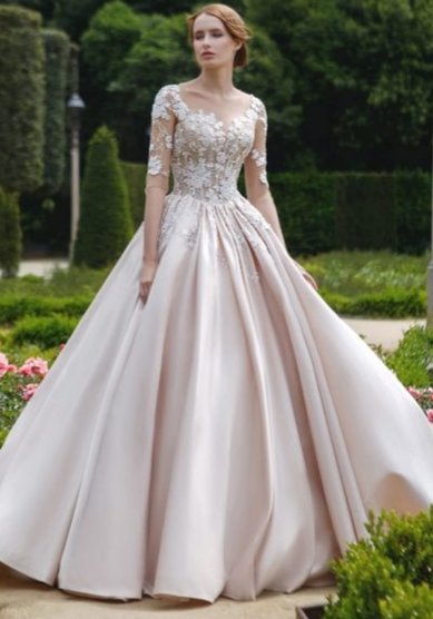 Свадебное платье AYLA-В66483 - Свадебный салон ВЕГА