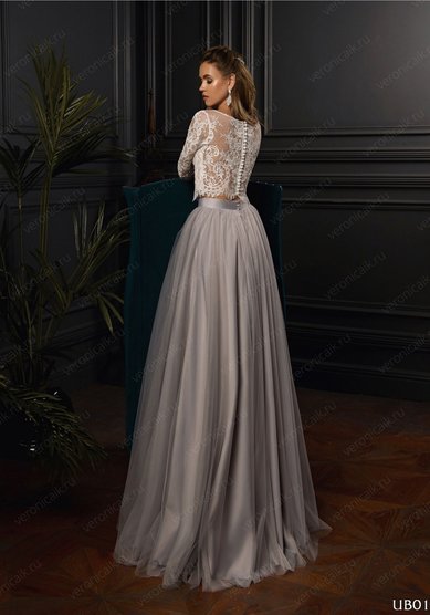 Вечернее платье Топ и юбка длинные-C66500 - Свадебный салон Celebrity