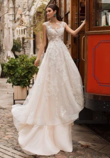 Свадебное платье JACOB 17307-В66506 - Свадебный салон ВЕГА