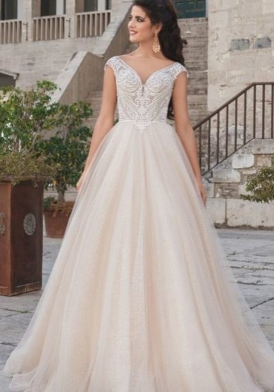 Свадебное платье ASHLEY-В66532 - Свадебный салон ВЕГА