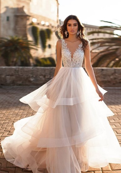 Свадебное платье JANELLE 17327-В66636 - Свадебный салон ВЕГА