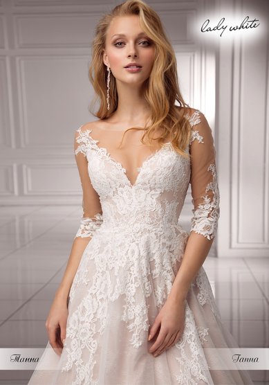 Свадебное платье Танна-C66673 - Свадебный салон CARAMELA
