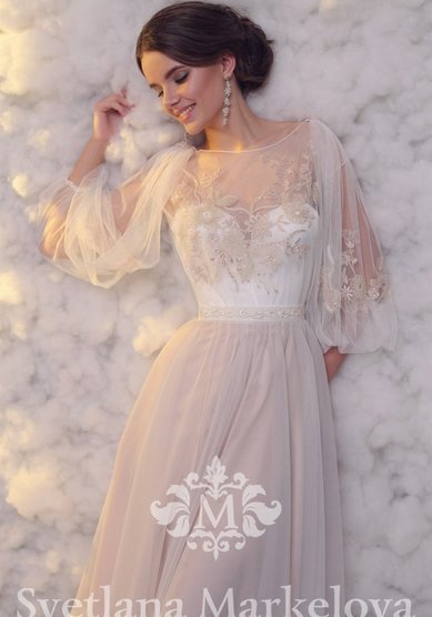 Свадебное платье ТЕСС-C66721 - Свадебный салон CARAMELA