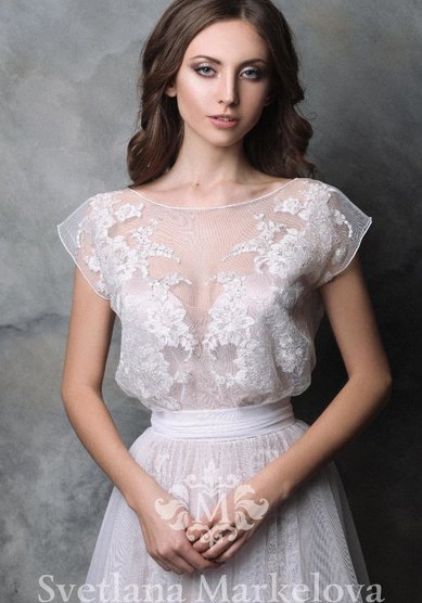 Свадебное платье БЕЛЛЬ-C66726 - Свадебный салон CARAMELA