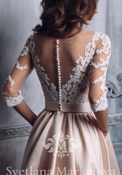 Свадебное платье ГОЛДЕН-C66730 - Свадебный салон CARAMELA