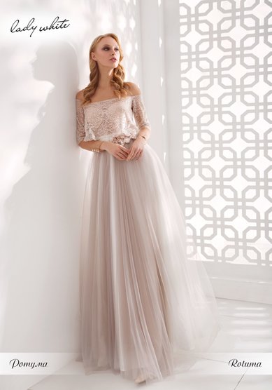 Свадебное платье РОТУМА-C66734 - Свадебный салон CARAMELA