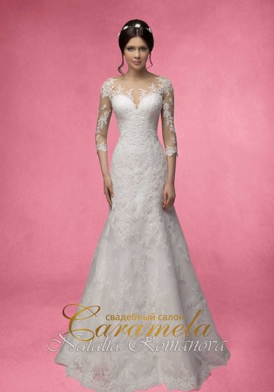 Свадебное платье АВГУСТА-C66757 - Свадебный салон CARAMELA