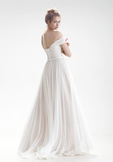 Свадебное платье РОССА-C66758 - Свадебный салон CARAMELA