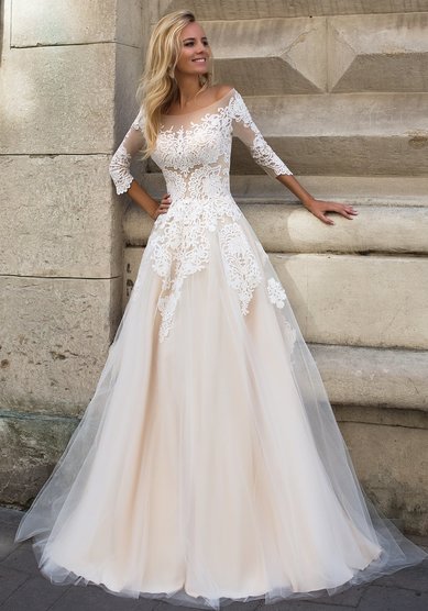 Свадебное платье Шанель-В66787 - Свадебный салон Венера