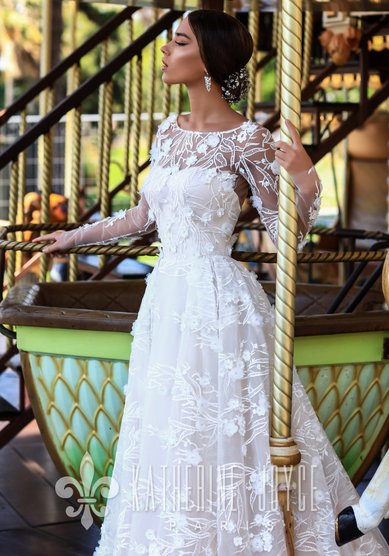 Свадебное платье OFELIA-В66826 - Свадебный салон ВЕГА