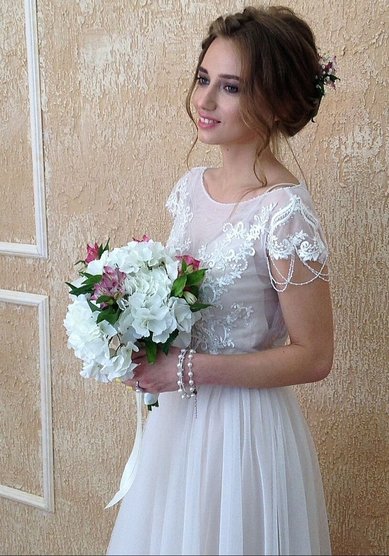 Свадебное платье Hellena-О67021 - Студия - Ателье Очарование