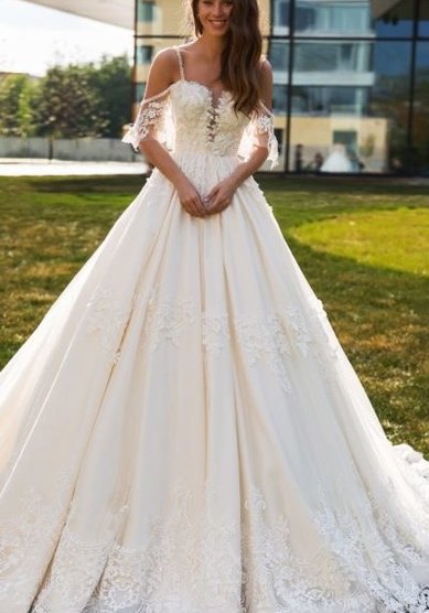 Свадебное платье FLORENCIA-В67124 - Свадебный салон ВЕГА