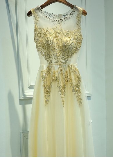 Вечернее платье Золотые искры PB006-C67202 - Свадебный салон Celebrity