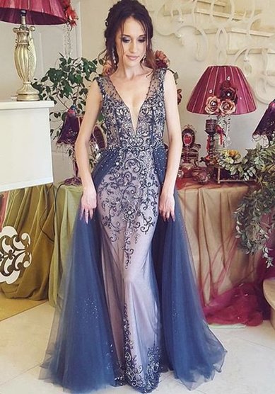 Вечернее платье Кассиопея PB010-C67205 - Свадебный салон Celebrity