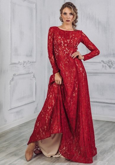 Вечернее платье О67345 - Студия - Ателье Очарование