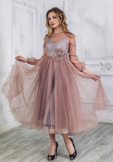 Вечернее платье О67346 - Студия - Ателье Очарование