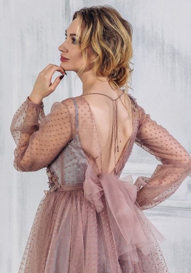 Вечернее платье О67346 - Студия - Ателье Очарование