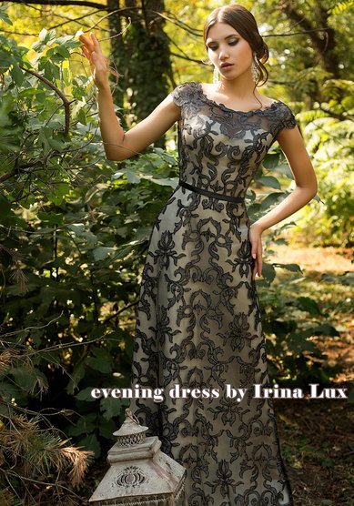 Вечернее платье Литиция-О67370 - Студия - Ателье Очарование