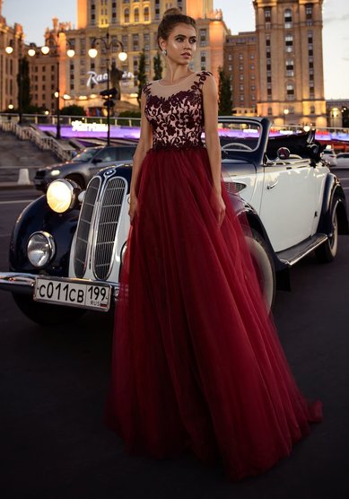 Вечернее платье VV096-В67388 - Свадебный салон ВЕГА