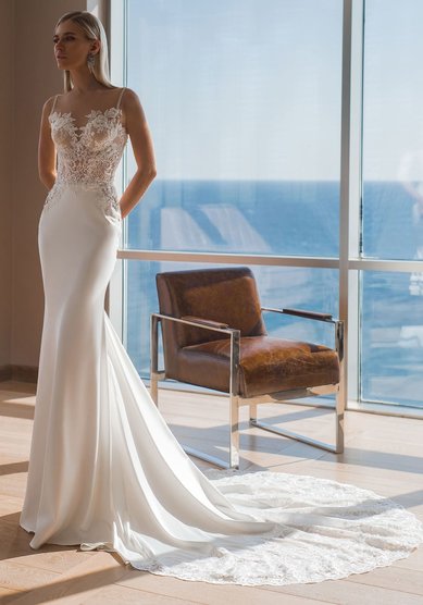 Свадебное платье Elian-В67407 - Свадебный салон ВЕГА