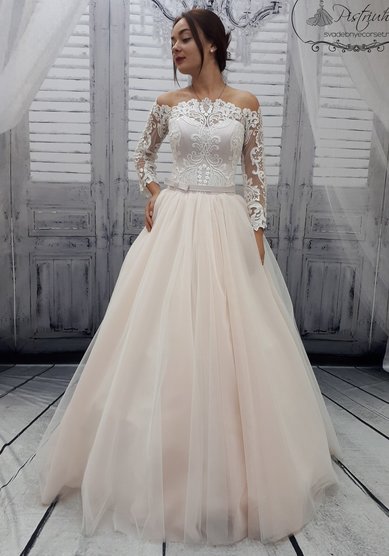 Свадебное платье Алина-М67472 - Свадебный салон Мендельсон