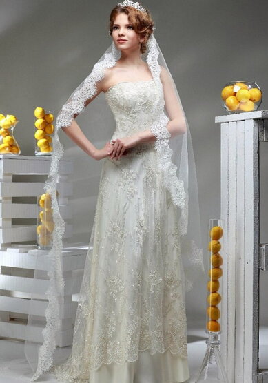 Свадебное платье Лилия-М67474 - Свадебный салон Мендельсон