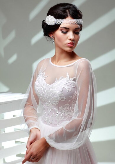 Свадебное платье Василиса-М67485 - Свадебный салон Мендельсон