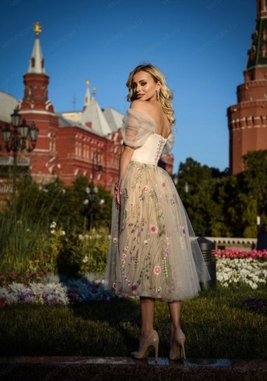 Вечернее платье Валенсия-C67547 - Свадебный салон Celebrity