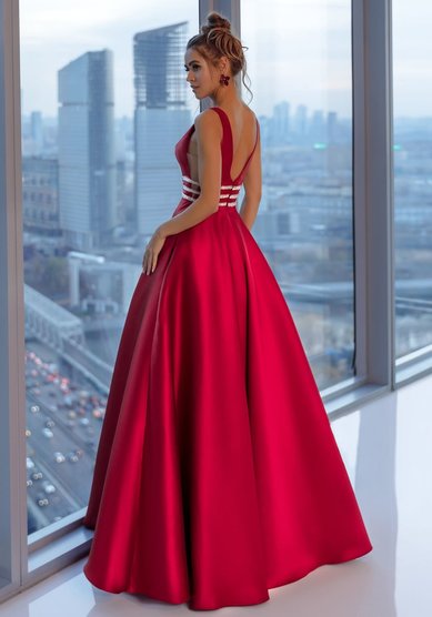 Вечернее платье 31438 WINE-В67657 - Свадебный салон ВЕГА