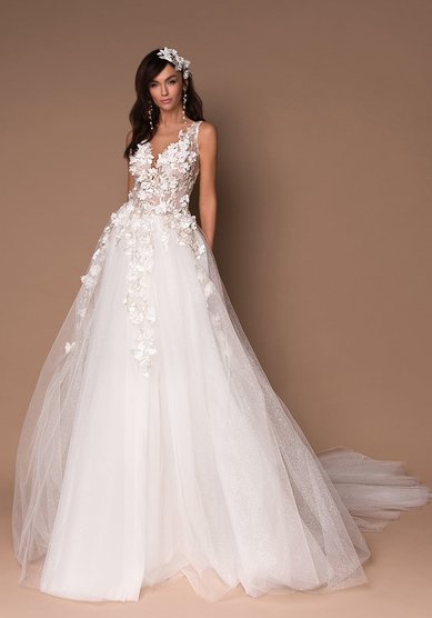 Свадебное платье ROSSABELLA-В67661 - Свадебный салон ВЕГА