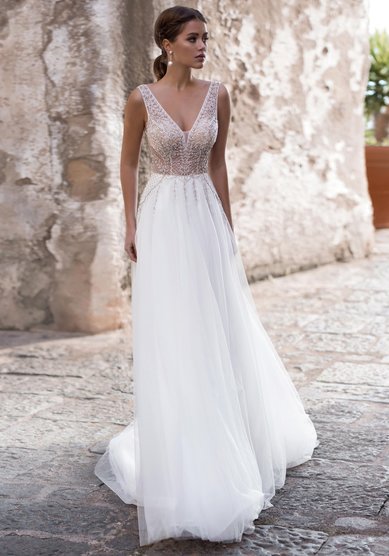 Свадебное платье NYBIA 73161K-1-В67707 - Свадебный салон ВЕГА