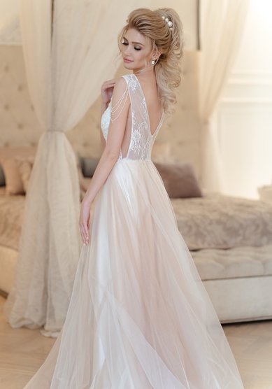 Свадебное платье Ника люкс-О67719 - Студия - Ателье Очарование