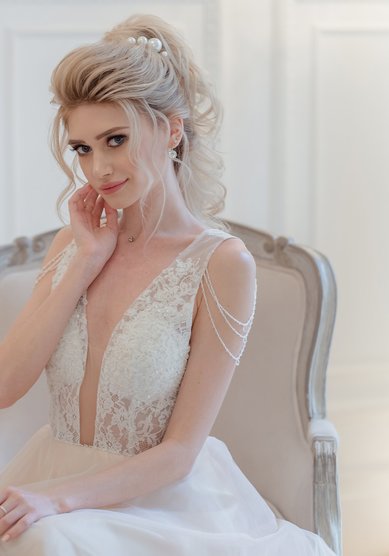 Свадебное платье Ника люкс-О67719 - Студия - Ателье Очарование