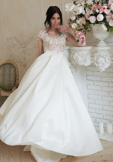 Свадебное платье Арабела-О67723 - Студия - Ателье Очарование