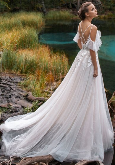 Свадебное платье DEINA-В67768 - Свадебный салон ВЕГА